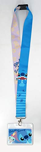 Disney Lilo and Stitch Jumbo Deluxe Schlüsselband mit Kartenhalter