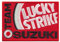 Lucky Strike Aufnäher Patch Suzuki Racing Team Moto GP