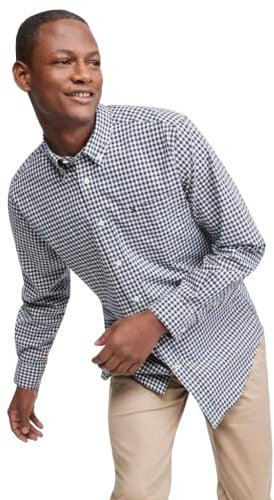 Tommy Hilfiger Chemise à manches longues boutonnées pour homme Coupe classique - - XX-Large