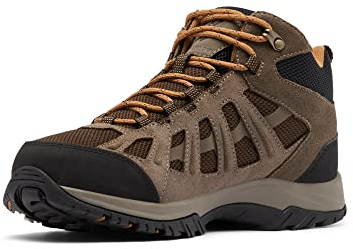 Columbia Redmond 3 Mid WP, Scarpe da Trekking Uomo, Cordovan/Elk 2023 , 40 EU