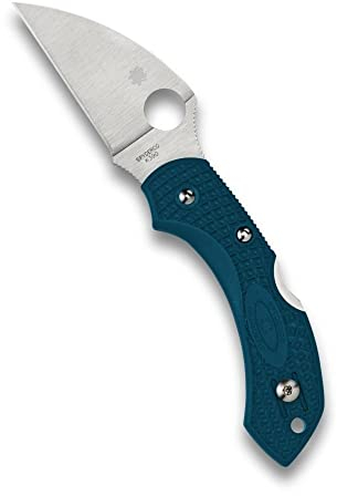 Spyderco Dragonfly 2 Wharncliffe - Griff: FRN * blau Stahl: K390 Microclean - Schliff: glatt