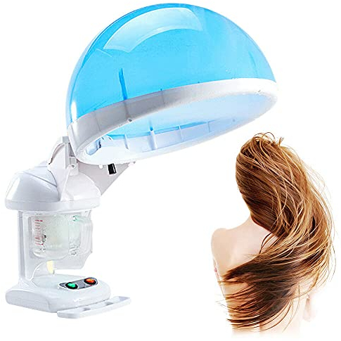 220V Salón Profesional Vapor de Ozono Peluquería Spray Humectante 480W Máquina para Colorear Cabello Máquina Calefacción Procesador para Cuidado en el Hogar