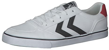 hummel Unisex Sneaker Stadil Low 3.0 ML 213794 White/Black/Red 46