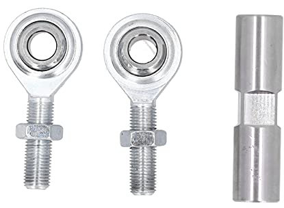 Spannstange der Lichtmaschine, 2 1/2 Zoll Einstellbare Spannstange Dioche Abgassystem Modifikation 2 1/2 Zoll Einstellbare Spannstange Edelstahl Generatorhalterung Passend für SBC BBC 350 454 Motor