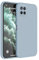 Topme Handyhülle Hülle Fur Samsung Galaxy A12 / M12 / A12 Nacho (6.5 Inches) Case Schutzhülle, Hautschutz Aus TPU Silikonhülle - Rauchblau