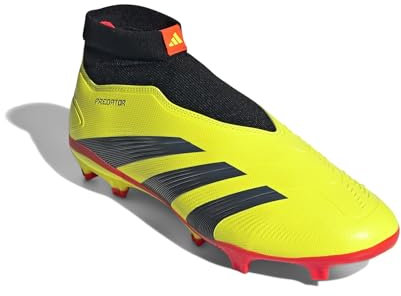 adidas Botas de fútbol unisex 24 League sin cordones Firm Gr, Crystal Jade/Silver Violet/Silver Dawn, 10.5