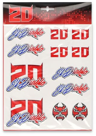 Stickers Fabio Quartararo - Assorted Stickers-U