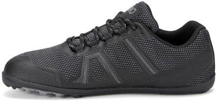 Xero Shoes Damen Mesa Trail WP Laufschuhe - Wasserdicht, Nullabsatz, Breite Zehenbox, Barfuß-Trail-Laufschuhe für Damen — Schwarz, Größe 42 EU