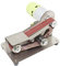 Sunydog 15 grados Lijadora Afilador de cuchillos de ángulo fijo de banda Pulidora ajustable de 7 niveles Máquina pulidora de 100 W con 10 piezas de cintas de lijado