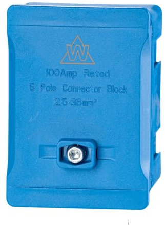 WTB5 Terminal/Henley Block (Blue)