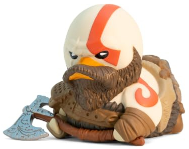 TUBBZ Box-Ausgabe Kratos Sammelfigur Vinyl-Gummiente - Offiziell God of War Merchandise - Fernsehen, Filme & Videospiele