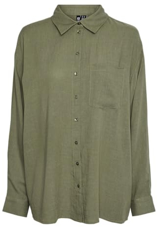 Pcpia Ls Loose Shirt Pwp Mm Noos