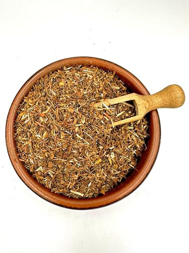 Té de hierbas sueltas 100% griego de hierba de San Juan, Hypericum Perforatum, 20 g, 4,9 kg (1500 gramos)