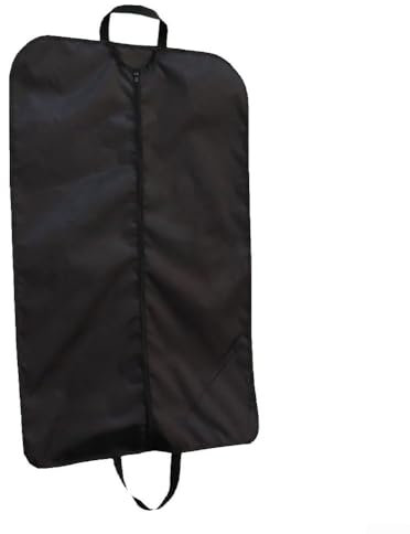 Zoegneer Hockey-Kleidersack, Eishockey-Trikot, atmungsaktiv, tragbar, faltbar, Aufbewahrung, staubdicht, zum Aufhängen für Trikots für jede Sportart (schwarz)