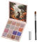 Esmalte de uñas sólido – Esmalte de uñas de gel sólido | Paleta de esmalte de uñas Chat Eye 16 colores, pintura magnética en gel, diseño de uñas para mujer, arte, casa, viaje