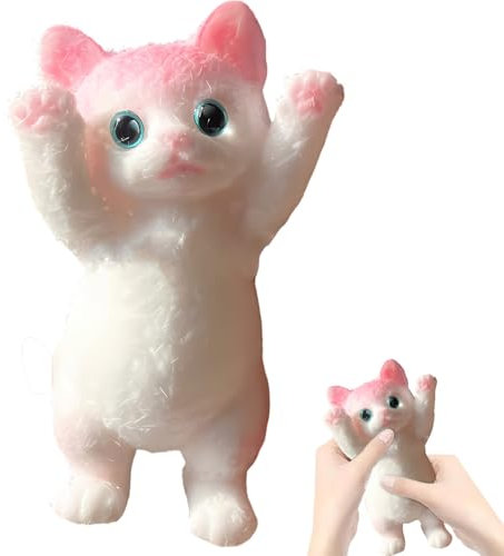 Squishy Katze Squishy Cat Squishies Groß Squishy Groß Katzen Squishy Squeeze Spielzeug Katze Weiche Katzen-Squishies Katze Squeeze Spielzeug Katze Anti Stress Spielzeug Katze Toy Zum Stressabbau