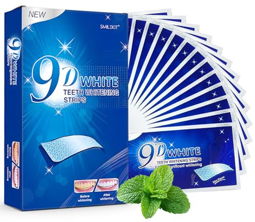 28 Strips Professional Bleaching Stripes, Zahnaufhellung, Zahnbleaching Stripes zähne weiß machen, aufhellung Schnelles Entfernen Aller Flecken, Ohne Schmerzempfindlichkeit