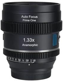 Lens, Objectif AF anamorphique 20 mm T1.8 1,33x, Compatible avec Sony E, Compatible avec Nikon Z,for Camera(Neutral,M4/3)