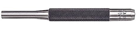 Starrett 565G Drive Pin Punch, 4 Overall Length, 1 Pin Length, 1/4 Pin Diameter