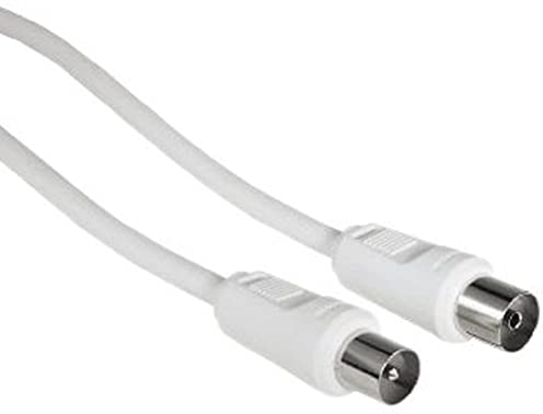 Hama Antennen-Kabel Koax-Stecker - Koax Kupplung 1,5 m