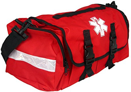 Dixigear First Responder On Call Trauma Bag W/Reflectors - Red