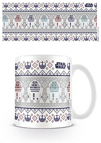 1art1 Star Wars R2-D2, Xmas Foto-Tasse Kaffeetasse 9x8 cm