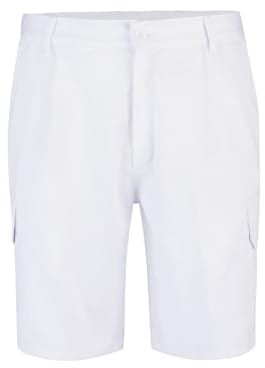 Velilla 344 - Bermudas multipoches (taille 52) couleur blanc