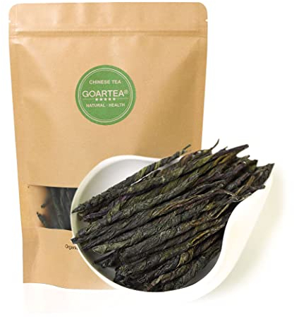 GOARTEA 500g (17.6 Oz) Premium Organic Spike Kuding Ku Ding Bitter Large-leaf Herbal Chinese Green Tea Hierbas