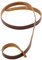 Levy's Leathers M19-brn Leather Mandolin Strap - Brown