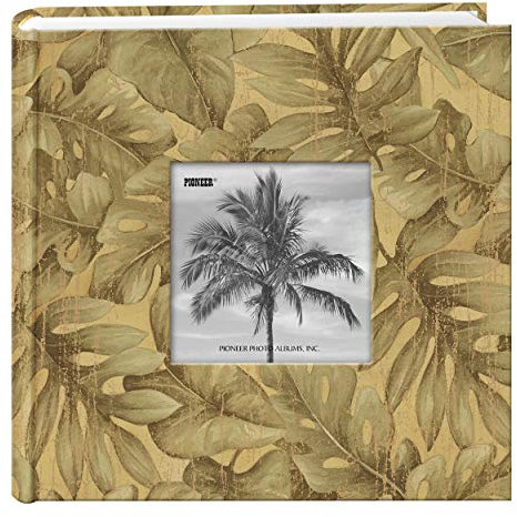 Travel Designer Photo Album, Tropical Leaves