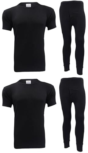 Gaffer Mens Thermal Sets Bottoms Tops T Shirt Long Johns Trousers Warm Vest Tshirt Winter Ski Wear Underwear