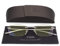 CGID Lesebrille Lesehilfe rahmenlose aus Aluminium - Magnesium - legierung rechteckig mit Etui Dioptrien +1.5