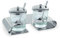 Parmigiano/Marmellate Menage in acciaio cromato/contenitore in vetro – in acciaio inox con due cucchiai/2 X 0,20 litri, dimensioni: 22,5 x 10 cm