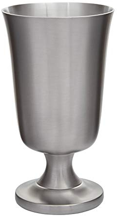 Medieval Style Pewter Chalice Goblet Drinking Toasting Cup (Medieval Pewter Chalice)