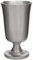 Medieval Style Pewter Chalice Goblet Drinking Toasting Cup (Medieval Pewter Chalice)
