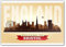 Kühlschrankmagnet, Motiv Welcome To Bristol United Kingdom City Skyline
