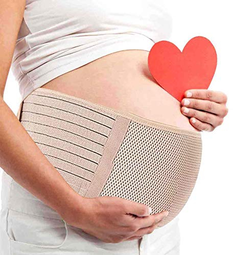 Cinturón Apoyo Embarazada, Maternidad Faja, Premamá Banda - Aliviar el Dolor de Espalda, Ajustable