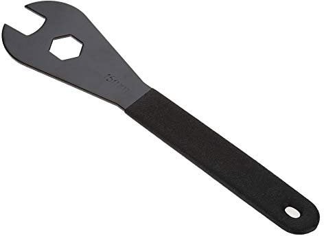 DeWin Cone Wrench, Durable Multifunctional Carbon Steel Cone Wrench Cone Wrench Bicycle Repair Tool (15mm)