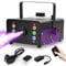 UKing 1500W Nebelmaschine 6 RGB LED,Partylicht Rauchmaschine mit Fernbedienung und 1L Tank,Hohes Nebelvolumen für Hochzeit, Party, Theater, Halloween, Weihnachten