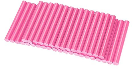 X AUTOHAUX 36pcs 11 x 100mm EVA Paintless Dent Repair Hot Melt Glue Sticks Pink