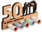 DARO Design - 50. Geburtstag Geldgeschenk Holz