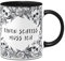 Tassenbrennerei Totenkopf Tasse mit Spruch: Einen S muss ich - Skull Statement Kaffeetasse lustig als Geschenk für Kollegen