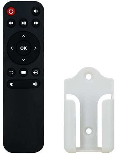 Replacement Remote Control fit for Vankyo Leisure Mini LCD LED Portable Projector V630W 470 D70T D70Q (with Mounting Bracket)