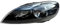 VOLVO V40 V40CC Scheinwerfer vorne links H7 Halogen OE