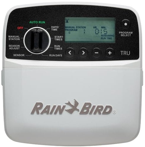 Rain Bird TRU6I Controlador/temporizador de riego de interior basado en programas, módulo WiFi listo, 6 zonas/estación