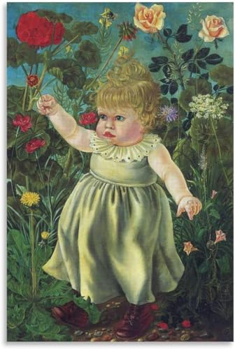 Orjdjz Wxkbl Otto Dix Poster Abstrakte Figuren Porträt Wandkunst Otto Dix Drucke Otto Dix Leinwand Gemälde Otto Dix Bild für Wohnkultur 40x60cmx1 KEIN Rahmen