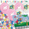 Deko-Set * PRINZESSIN + RITTER * für Kindergeburtstag, Mottoparty und Party | 170 Teile mit Servietten + Konfetti + Wimpelkette + Luftballons | Kinder Deko Partydeko (Ritter und Prinzessin)