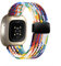 Zythtic Geflochtenes Armband Kompatibel mit Fitbit Versa 3 Armband/Fitbit Versa 4 Armband/Sense Armband/Sense 2 Armband, Nylonarmband mit Magnetverschluss für Versa 3/Versa 4/Sense/Sense 2, Bunt