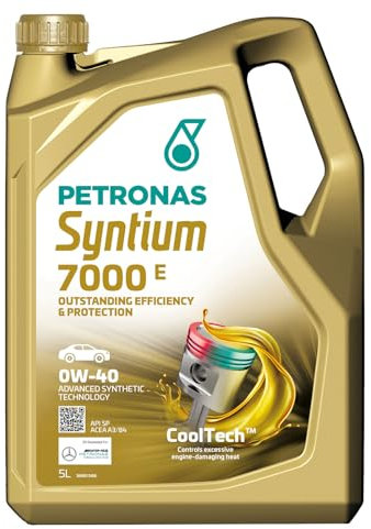 PETRONAS | SYNTIUM 7000 E 0W-40 SP 5L, Motoröl, Öl Auto