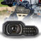 BIUGERCN Motorrad Scheinwerfer 12 V Frontlicht mit Angel Eyes-zertifizierten Scheinwerfern E-MARK für F800R F800GS F700GS F650GS Adventure